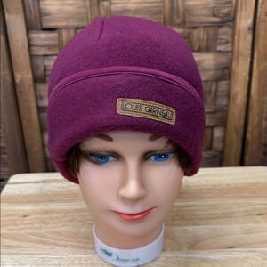 Vintage Louis Garneau Purple Beanie
